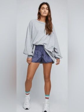 Free People Movement The Way Home Shorts in dark purple